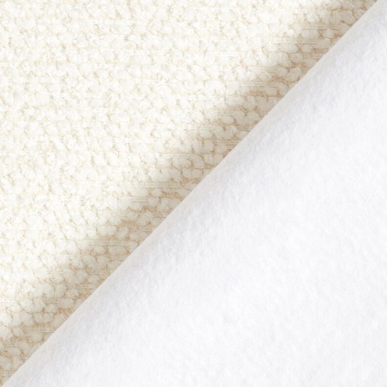 Upholstery Fabric soft pile – offwhite,  image number 3