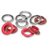 Eyelets with washers [15 pieces | Ø 14 mm] | Prym – red/metallic silver,  thumbnail number 2