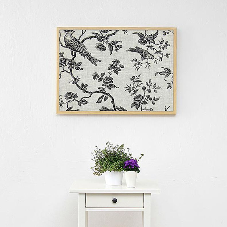 Decor Linen birds – black,  image number 9