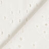 Droplets Broderie Anglaise Cotton – white,  thumbnail number 4