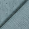Double Gauze/Muslin dobby – steel blue,  thumbnail number 4