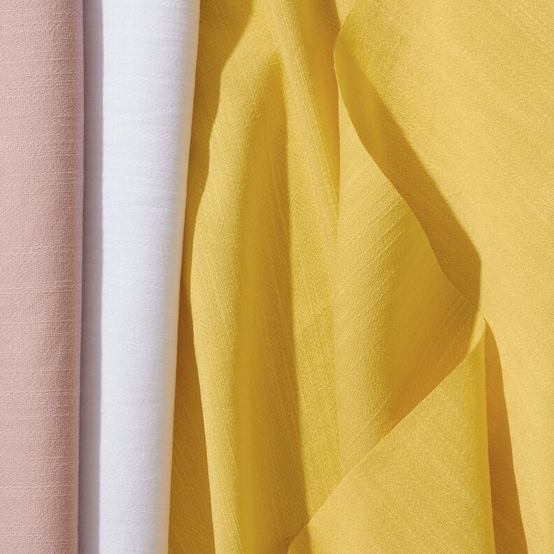 Textured cotton blend – yellow,  image number 6