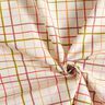 Coated Cotton colourful checks – beige/red,  thumbnail number 4