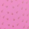 foil print feathers viscose fabric – pink,  thumbnail number 1
