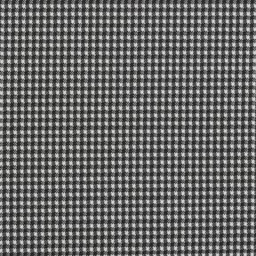 Knitted jacquard small houndstooth check – black/white, 