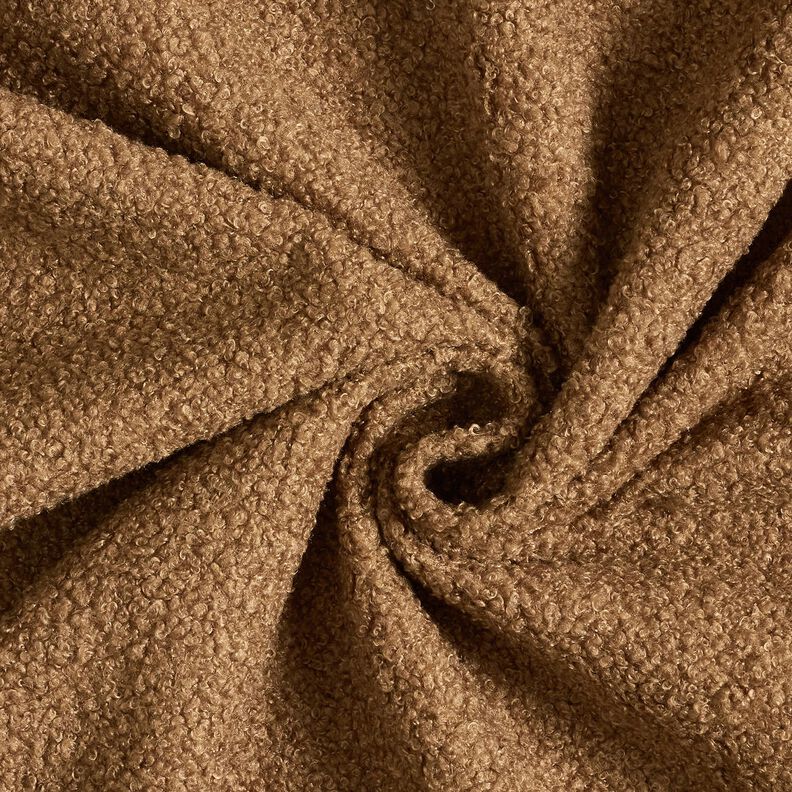 Upholstery Fabric Teddy soft – mocca,  image number 1
