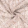 Double Gauze/Muslin Watercolor leopard print Digital Print – ivory,  thumbnail number 3