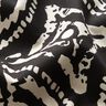 Blouse fabric abstract large pattern – black/white,  thumbnail number 3