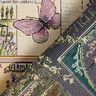 Decor Fabric Tapestry Fabric lavender collage – natural/mauve,  thumbnail number 4