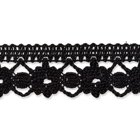 Bobbin Lace [ 22mm ] – black, 
