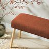 Upholstery Fabric Honeycomb texture – terracotta,  thumbnail number 6