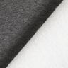 Brushed Melange Sweatshirt Fabric – dark grey,  thumbnail number 5