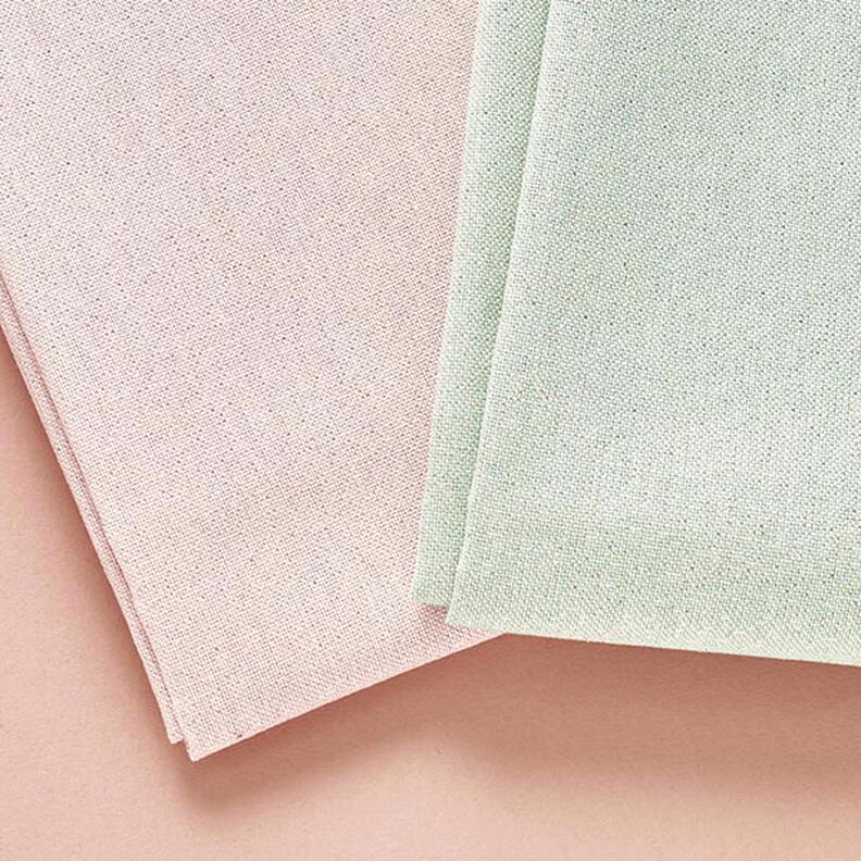 Decor Fabric Lurex Half-Panama – pink,  image number 4