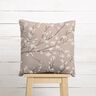 Decor Fabric Half Panama Flowering Branches – taupe,  thumbnail number 7