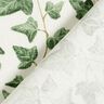 Decor Fabric Half Panama climbing ivy – white/green,  thumbnail number 4