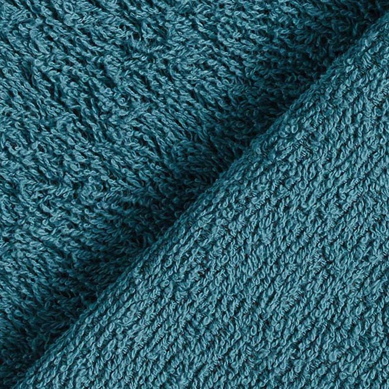 Towelling Fabric – petrol, image number 5