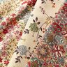 Decor Fabric Tapestry Fabric Intricate Ornaments – light beige/carmine,  thumbnail number 5