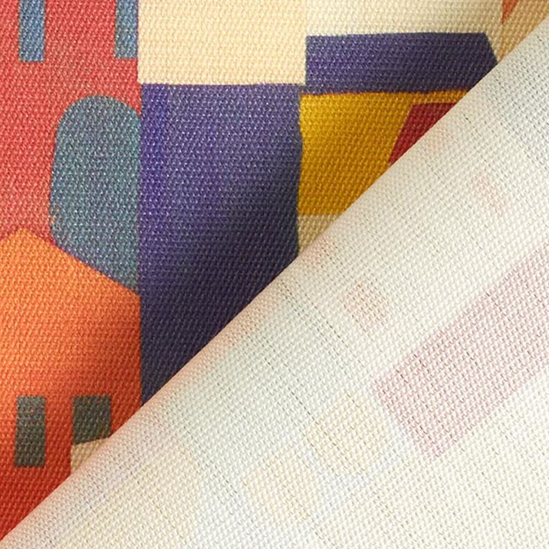 Outdoor Fabric Canvas Houses – light beige/carmine,  image number 4