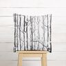 Decor Fabric Half Panama tree trunks – offwhite,  thumbnail number 8