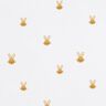 Cotton Poplin tired rabbit – ivory | Remnant 60cm,  thumbnail number 1