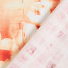 GOTS Cotton Batiste border fabric checks with colour gradient | TCC x LOOKS by Wolfgang Joop – fire,  thumbnail number 6