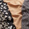 Chiffon leaves – black/white,  thumbnail number 5