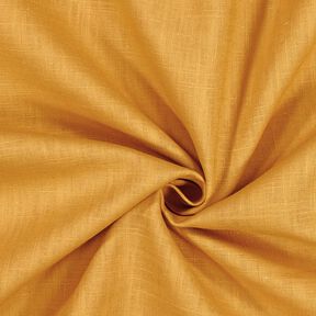 Linen fabric Ramie mix medium – curry yellow, 