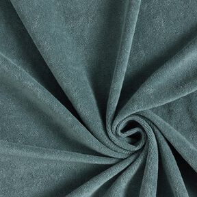 Towelling Fabric Stretch Plain – dove blue, 
