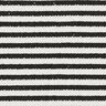 Knit fabric glitter stripes with sequins – offwhite/black,  thumbnail number 1