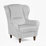 Upholstery Fabric Brego – light grey,  thumbnail number 4