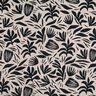 Decor Fabric Tapestry Fabric Abstract Plants – light beige/black,  thumbnail number 1
