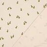 GOTS Cotton Jersey Pears | Poppy Fabrics – light beige/light olive,  thumbnail number 4