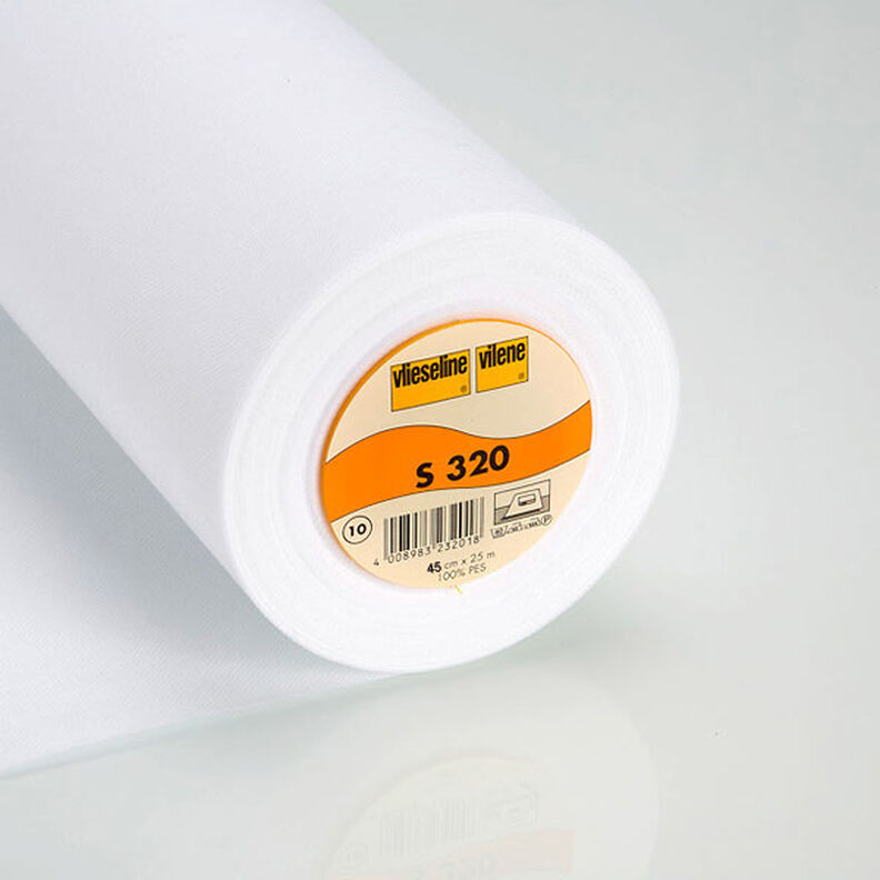 S 320 Lightweight Interlining | Vilene – white,  image number 1