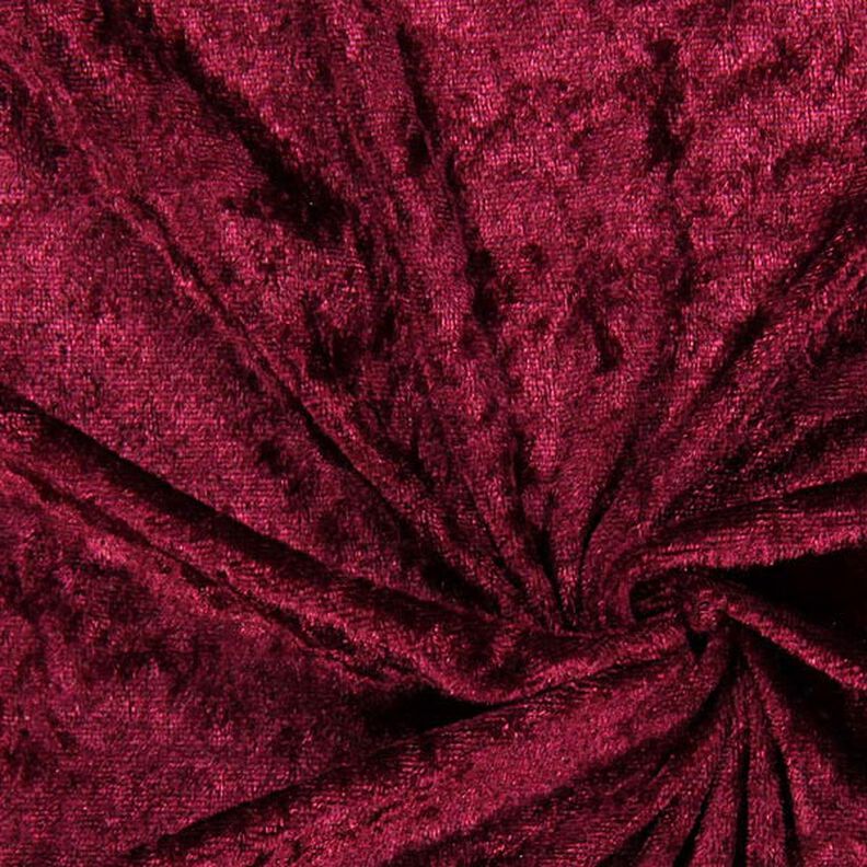 Panne velvet – burgundy,  image number 1