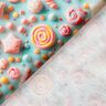 Cotton Poplin Sweets Digital Print – eucalyptus,  thumbnail number 4