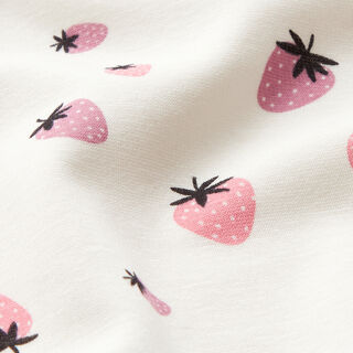 Alpine Fleece Strawberries – offwhite, 
