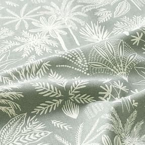 Decor Fabric Half Panama abstract palm trees – reed/nature – reed/natural, 