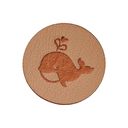Whale Embellishment [ 23 mm ] – beige, 