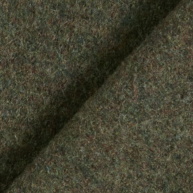 Fulled woollen loden – dark olive, image number 3