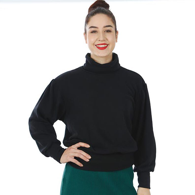FRAU OKE Jumper with Gathered Sleeves and Deep Cuffs | Studio Schnittreif | XS-XXL,  image number 10