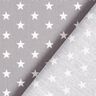 Cotton Poplin Medium Stars – grey/white,  thumbnail number 6