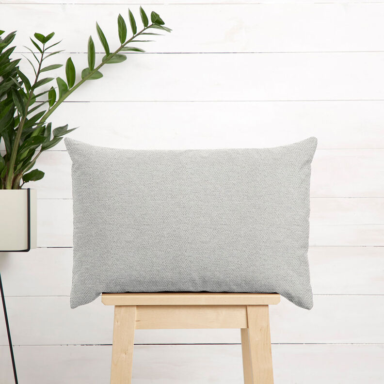 Upholstery Fabric special web structure – misty grey,  image number 8