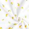 Cotton Poplin lemons – white,  thumbnail number 3