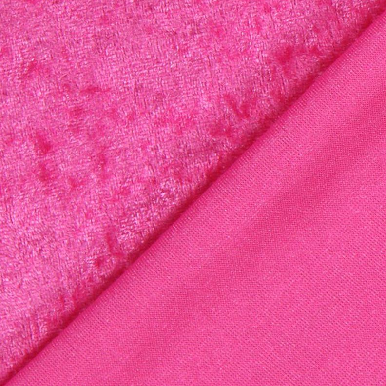 Panne velvet – intense pink,  image number 3