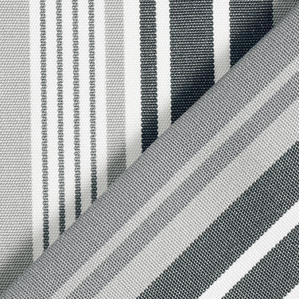 awning fabric Blurred Stripes – light grey/dark grey,  image number 5