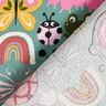 Cotton Cretonne butterflies and bees – eucalyptus/pink,  thumbnail number 4
