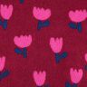 Teddy Fur Tulips | Poppy Fabrics – carmine,  thumbnail number 1