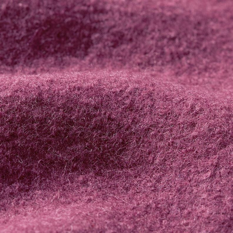 Fulled woollen loden – hollyhock, image number 2