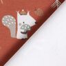 Cotton Jersey Rabbit and Squirrel in the Forest – copper,  thumbnail number 4