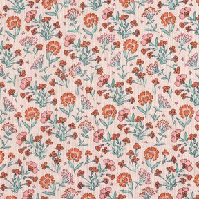 Double Gauze/Muslin Flower Meadow | Poppy Fabrics – rosé, 